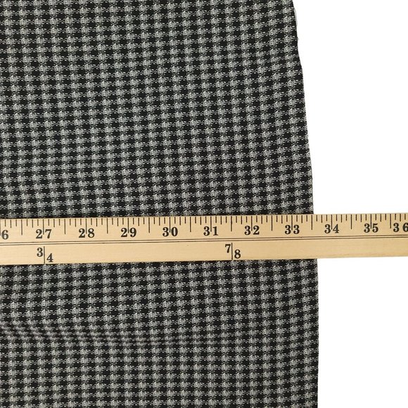 Maurices Black White Houndstooth Plaid Check Dress Size 3/4 Sleeveless NEW - Picture 5 of 12